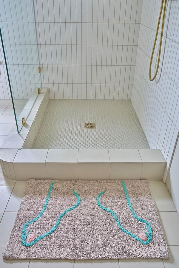 COLD PICNIC バスマット COLD PICNIC バスマット TUSHY アシッドライム