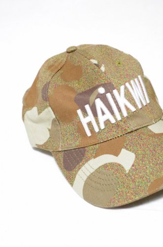 HAiK -Camo Dot Logo Cap(Beige/ Black