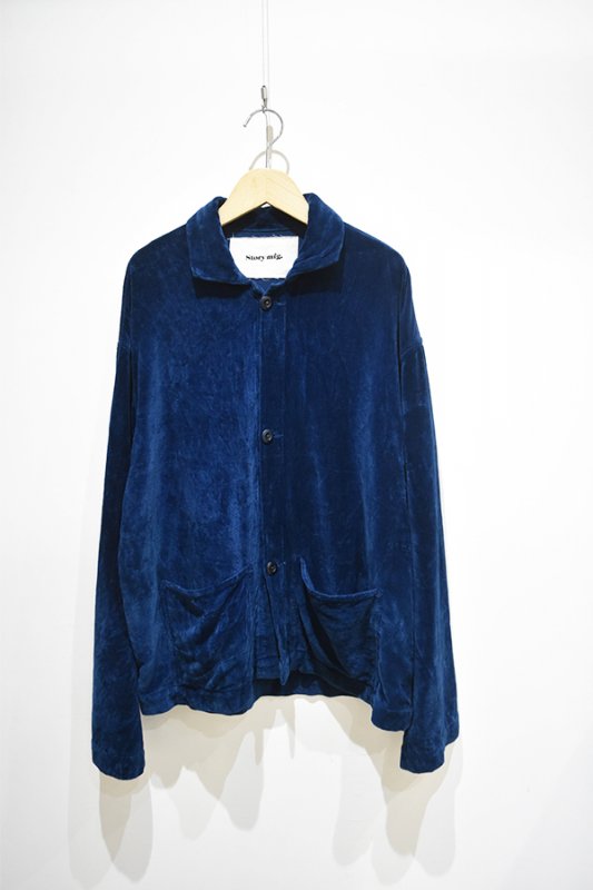 short-on-time jacket indigo袖丈625