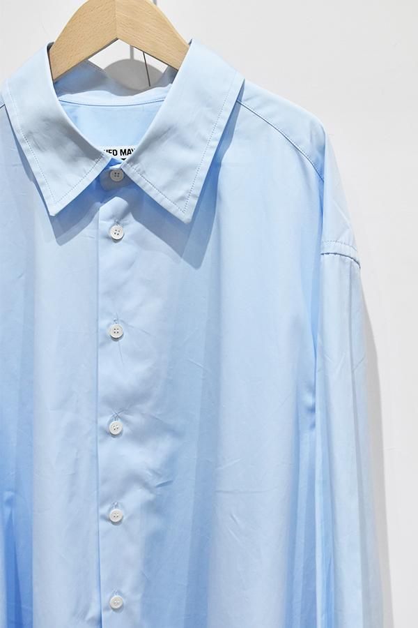 【新品未使用品】HED MAYNER Open back shirt Mサイズ HED MAYNER（ヘドメイナー）の「【HED MAYNER】OPEN BACK