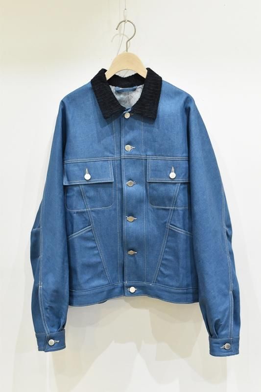 E.TAUTZ - DENIM JACKET - PALE INDIGO - Mens - kitoit / kiik