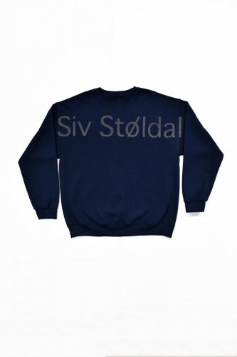 SIV STOLDAL - LOGO SWEAT SHIRTS - navy - unisex