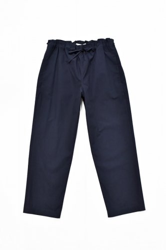 NORSE PROJECTS - Cotton poplin easy trousers - D.Navy