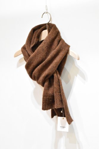 NORSE PROJECTS - KLARA BRUSHED Scarf - Madder Brown- 