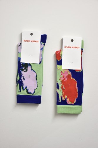 HENRIK VIBSKOV - Hand Painted Socks - Femme