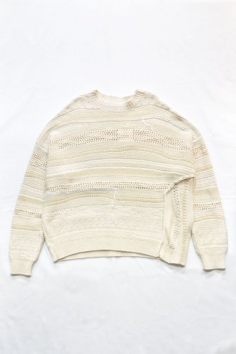 Monica Cordera - Patched Sweater - Natural, Taupe - Unisex