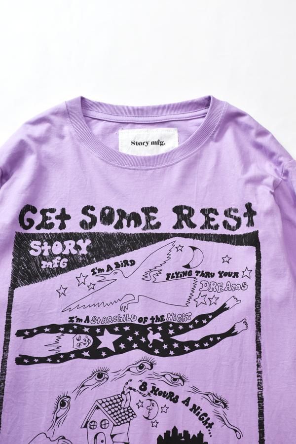 トップス Story mfg L/S T-shirt Story MFG Grateful Longsleeve Tee - Ecru Squash – Goodhood