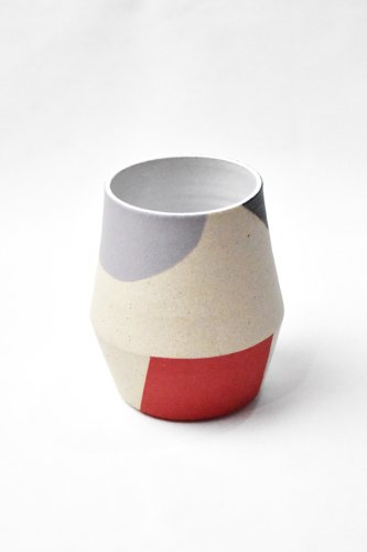 MILO MADE - Midi Vase - Red and Lilac