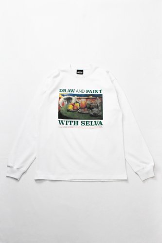 SELVA - Draw & Paint Long Sleeve - White