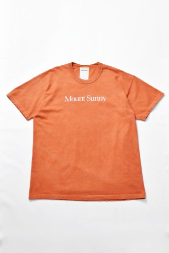Mount Sunny - Logo SS Tee - Sunset- Unisex