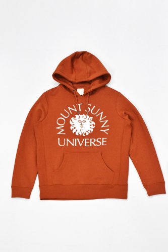 <img class='new_mark_img1' src='https://img.shop-pro.jp/img/new/icons20.gif' style='border:none;display:inline;margin:0px;padding:0px;width:auto;' />Mount Sunny - Universe Hooded Sweat - Rust