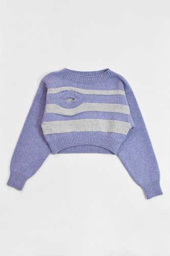 talking through our bodies - Getting Dressed Sweater - Lilacs - UNISEX