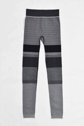 talking through our bodies - Stacked Tights - Greyscale