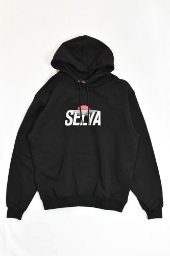 SELVA - NEW Sunset Logo Hoodie - Black