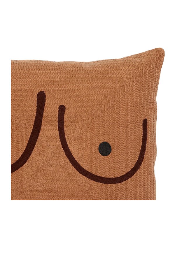 COLD PICNIC - Boob Pillow - Brown - kitoit / kiik