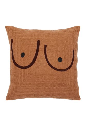 COLD PICNIC - Boob Pillow - Brown