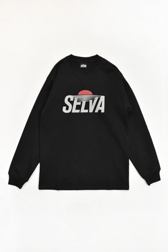 SELVA - Sunset Logo Long Sleeve - Black