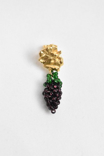 PURA UTZ - Tiny Grape Blob Earring