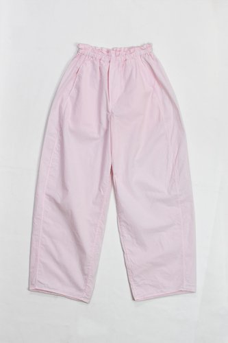 k i i k - Organic cotton Curved easy pants -Light  Pink - Unisex