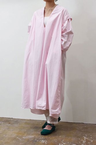 k i i k - Organic cotton Layer Dress - Light Pink