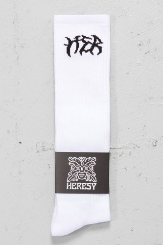 HERESY - Basilisk Socks White