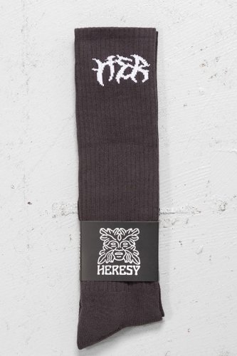 HERESY - Basilisk Socks Charcoal Grey