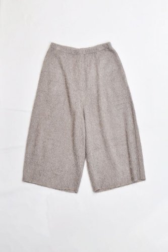 BOBOUTIC - Knit Skirt Pants - Grey Pink Mix
