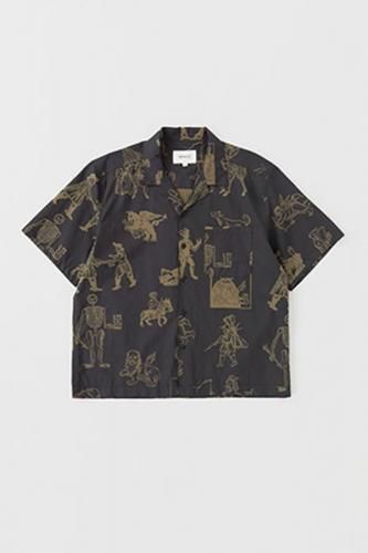HERESY - Woodcut Shirt - Black