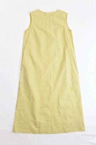 k i i k  E'tele - Cotton Sleeveless Dress - Yellow