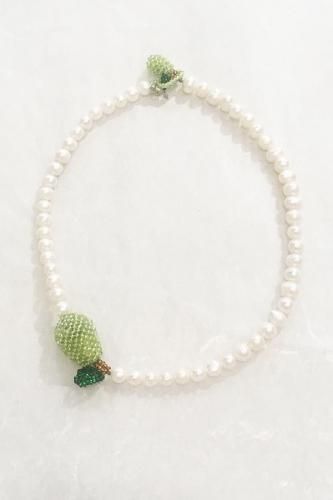 新品未使用　Pura Utz ビーズ チェリーポーチ 新品未使用 Pura Utz ビーズ チェリーポーチ レディース