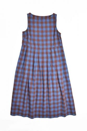 TOAST -  Aila Gingham line Dress