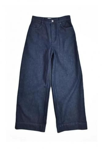 TOAST -  Wide leg Denim Trousers - Indigo