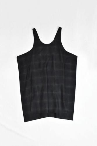 HENRIK VIBSKOV - Square Apron - Dark Checks