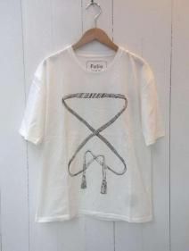 <img class='new_mark_img1' src='https://img.shop-pro.jp/img/new/icons47.gif' style='border:none;display:inline;margin:0px;padding:0px;width:auto;' />Folio "Rope" T-SHIRT Saxe,Grey,White) 40%off
