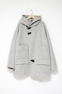 <img class='new_mark_img1' src='https://img.shop-pro.jp/img/new/icons47.gif' style='border:none;display:inline;margin:0px;padding:0px;width:auto;' />Edwina Hrl- Hooded wool half coat (Light grey)