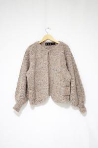 <img class='new_mark_img1' src='https://img.shop-pro.jp/img/new/icons47.gif' style='border:none;display:inline;margin:0px;padding:0px;width:auto;' />VINTAGE- Knit jacket 