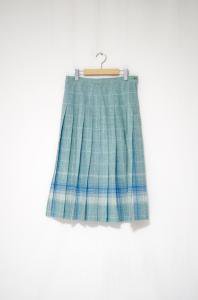 <img class='new_mark_img1' src='https://img.shop-pro.jp/img/new/icons47.gif' style='border:none;display:inline;margin:0px;padding:0px;width:auto;' />VINTAGE- PENDLEON -Check Pleated Skirt