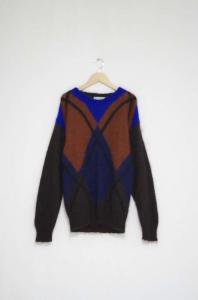 <img class='new_mark_img1' src='https://img.shop-pro.jp/img/new/icons47.gif' style='border:none;display:inline;margin:0px;padding:0px;width:auto;' />VINTAGE- KID MOHAIR Argyle Knit
