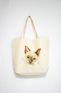 <img class='new_mark_img1' src='https://img.shop-pro.jp/img/new/icons47.gif' style='border:none;display:inline;margin:0px;padding:0px;width:auto;' />flau-flau cat Large tote bag