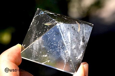 India2024・超美石・レインボー】ヒマラヤ水晶・ピラミッド95g