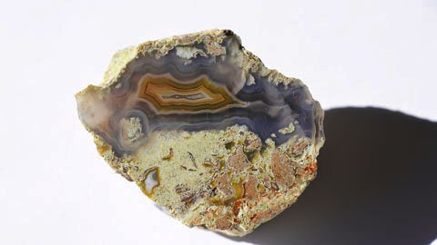 ドイツ2016・Agate collection】ラグナアゲート121.5g（メキシコ