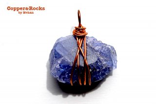<img class='new_mark_img1' src='https://img.shop-pro.jp/img/new/icons35.gif' style='border:none;display:inline;margin:0px;padding:0px;width:auto;' />【30%off! Copper&Rocks by Nehan】タンザナイト・コッパーワイヤーPT 約7g（タンザニア産）