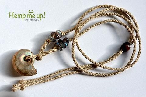 Hemp me up!・高品質】オパライズド・アンモナイト