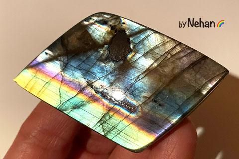 ☆特選一連☆魂のルーツ♡【40cmマダガスカル産ラブラドライトさざれ連