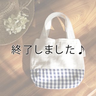 【プレゼント型紙】ふわミニバッグ（製作・３時間）