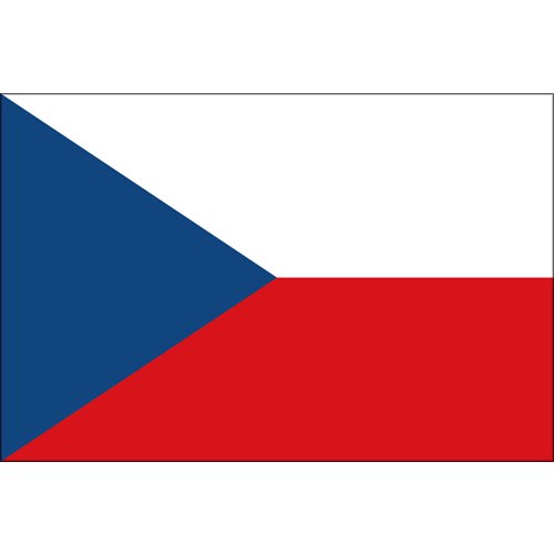 チェコ国旗 フタバ装飾