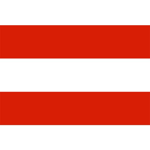 オーストリア国旗 フタバ装飾