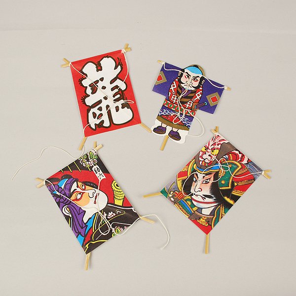 ミニミニ凧（4枚1セット） - フタバ装飾
