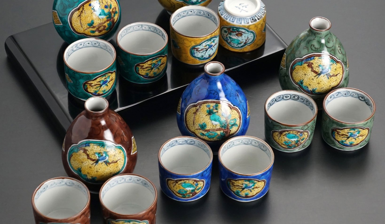 九谷焼 永楽窯 茶器 - 食器