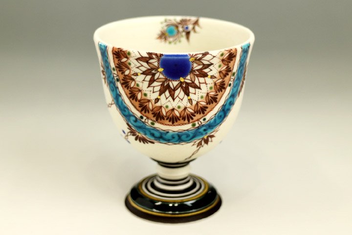 九谷焼 盃 杯 - 陶芸